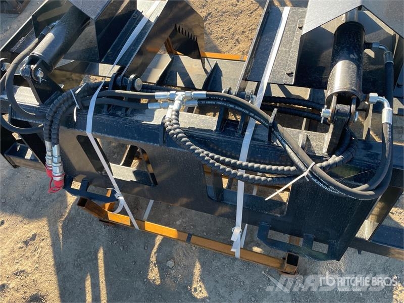GIYI GY-HWG72 72 in Skeleton Skid Steer Grapple Bu Gripere