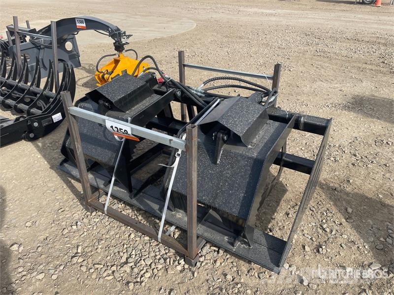GIYI GY-HWG72 72 in Skeleton Skid Steer Grapple Bu Greifer