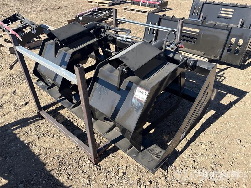 GIYI GY-HWG72 72 in Skeleton Skid Steer Grapple Bu Pinze