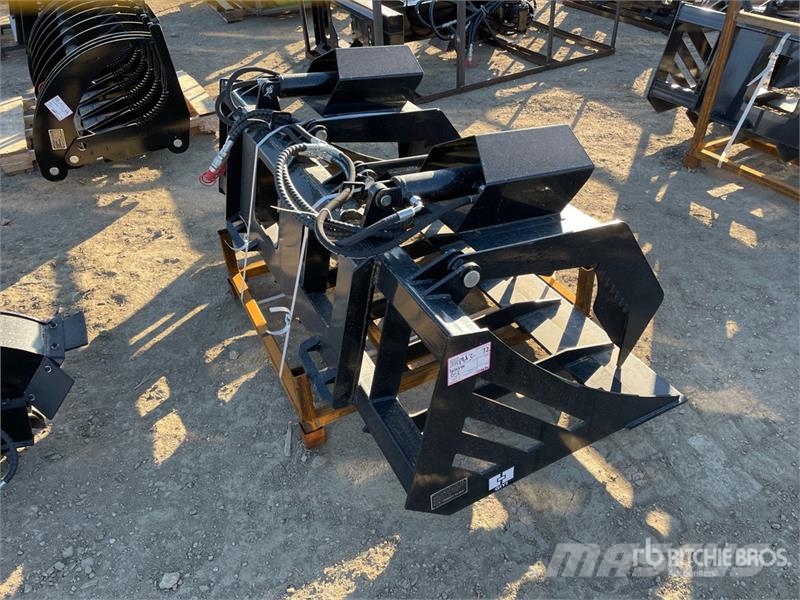 GIYI GY-HWG72 72 in Skeleton Skid Steer Grapple Bu Gripere