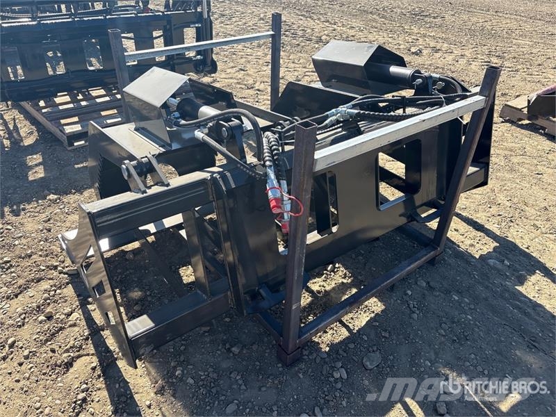 GIYI GY-HWG72 72 in Skeleton Skid Steer Grapple Bu Pinze