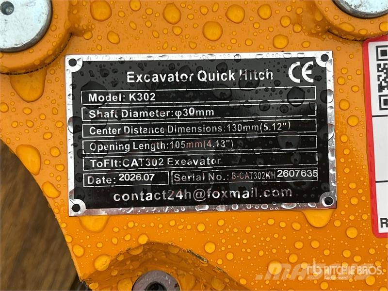 GIYI GY-K302 Excavator Coupler (Unused) Бързи съединители