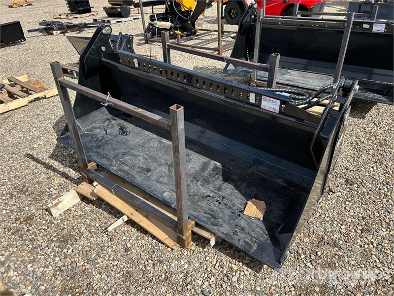 GIYI GY-KH72 72 in 660 lb Multi-Purpose Skid Steer Buckets