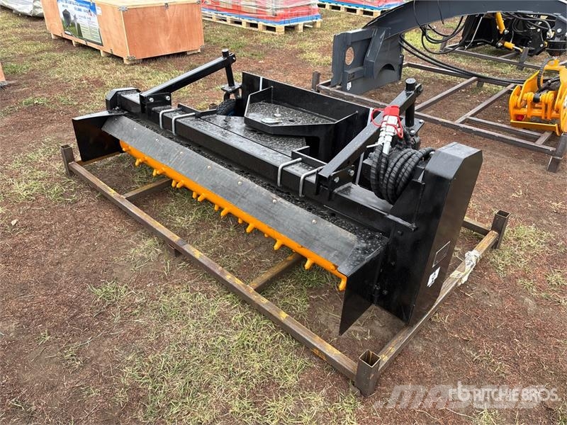 GIYI GY-LPR71 72 in Skid Steer Power Rake (Unused) Ranghinatori