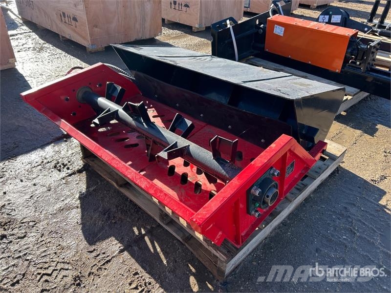  GIYI GY-MRR60 46 in Mini Skid Steer Rock Rake (Unu مكونات أخرى
