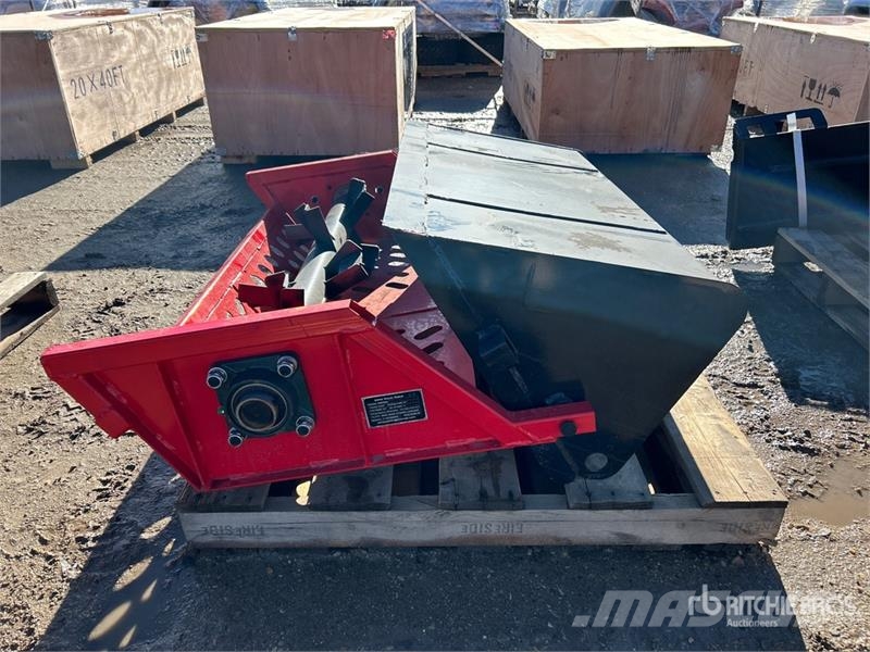  GIYI GY-MRR60 46 in Mini Skid Steer Rock Rake (Unu مكونات أخرى