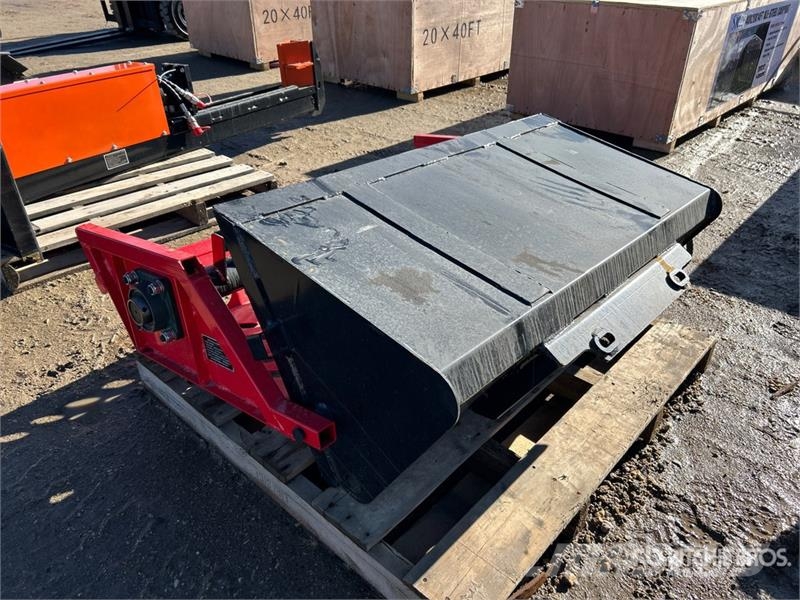  GIYI GY-MRR60 46 in Mini Skid Steer Rock Rake (Unu مكونات أخرى