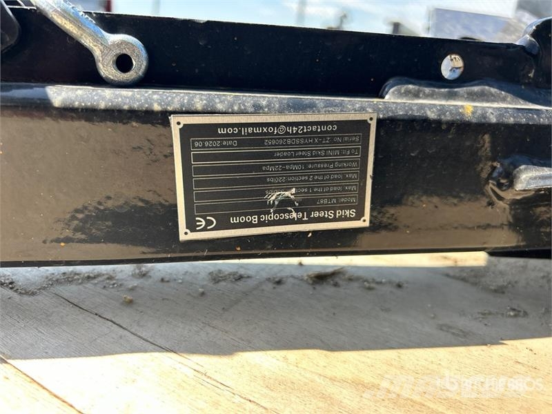  GIYI GY-MTB87 Mini Telescopic Skid Steer Boom (Unu Ostalo za građevinarstvo