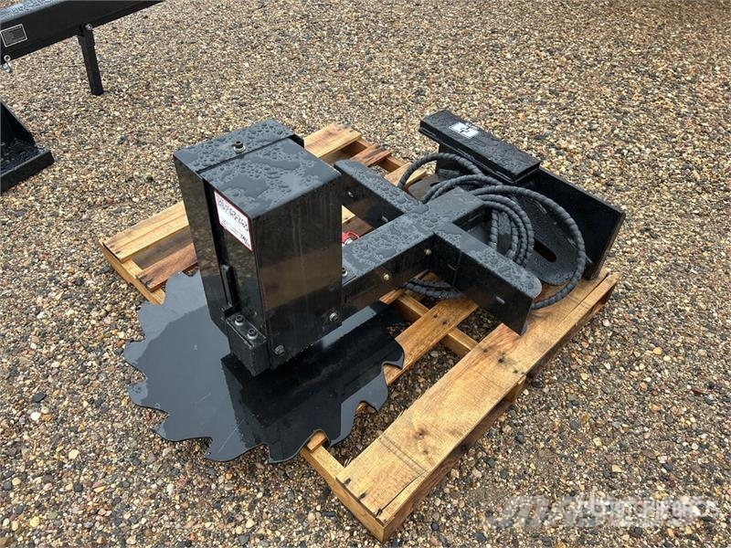 GIYI GY-MTS51 28 in Mini Skid Steer Tree Saw (Unus Компоненты строительной техники