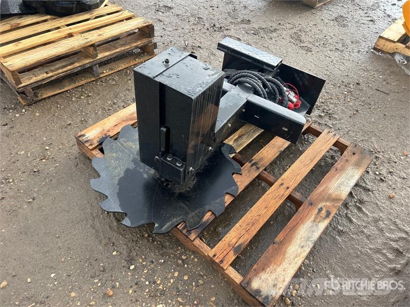 GIYI GY-MTS51 28 in Mini Skid Steer Tree Saw (Unus Drugi deli