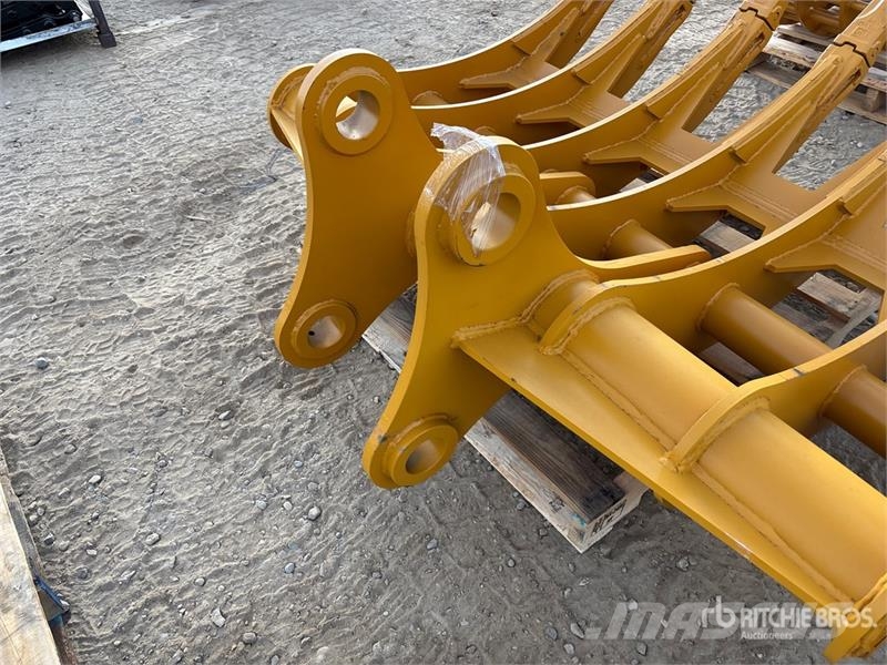  GIYI GY-P320 64 in Excavator Rake - Fits Cat 320 ( Rakes and tedders