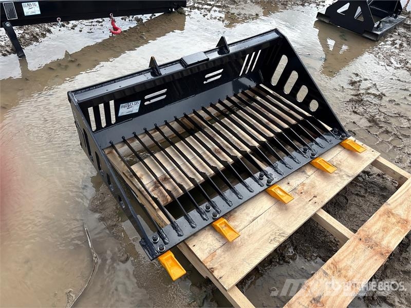 GIYI GY-RB44 42 in Rock Mini Skid Steer Bucket (Un Godet