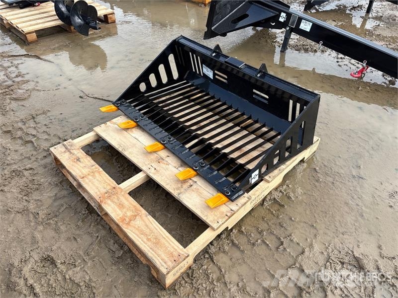 GIYI GY-RB44 42 in Rock Mini Skid Steer Bucket (Un Godet