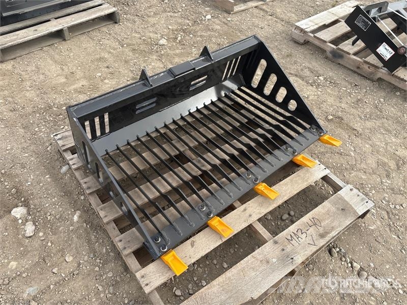 GIYI GY-RB44 44 in Rock Mini Skid Steer Bucket (Un Κουβάδες