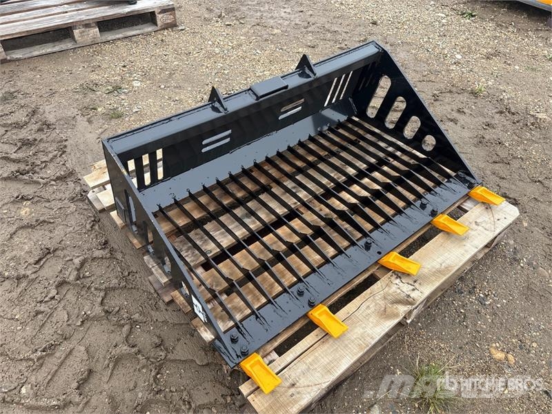  GIYI GY-RB44 Rock Mini Skid Steer Bucket (Unused) Kausi