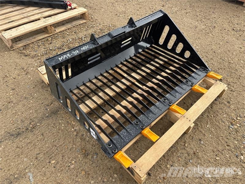 GIYI GY-RB44 Rock Mini Skid Steer Bucket (Unused) バケット