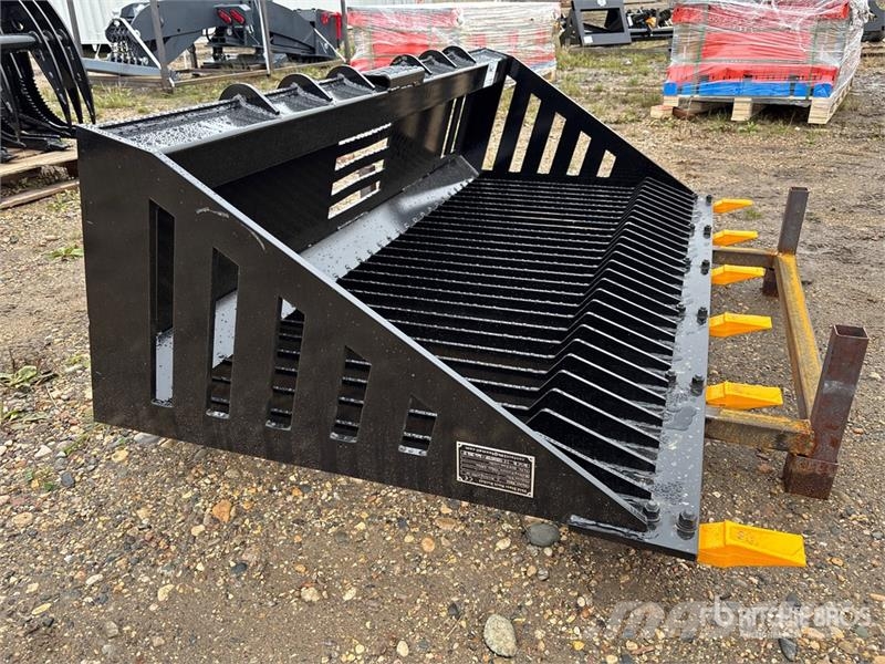  GIYI GY-RB66 66 in Rock Skid Steer Bucket (Unused) Kausi