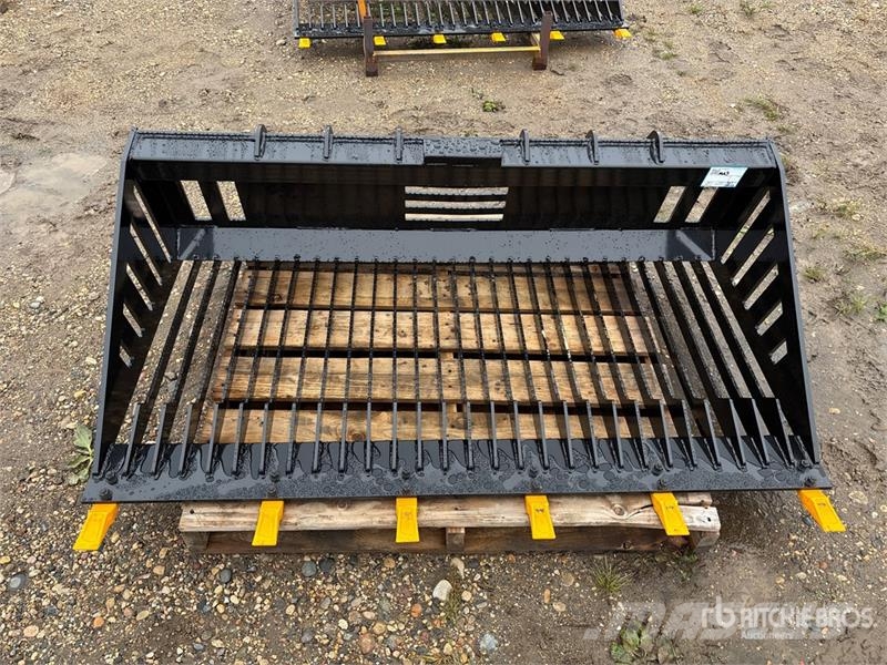  GIYI GY-RB66 66 in Rock Skid Steer Bucket (Unused) Skuffer