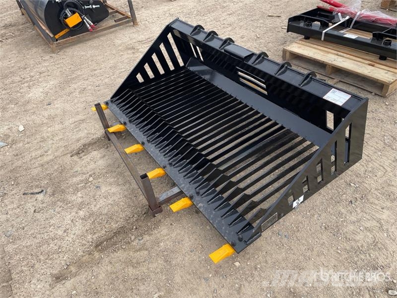 GIYI GY-RB66 66 in Rock Skid Steer Bucket (Unused) Godet