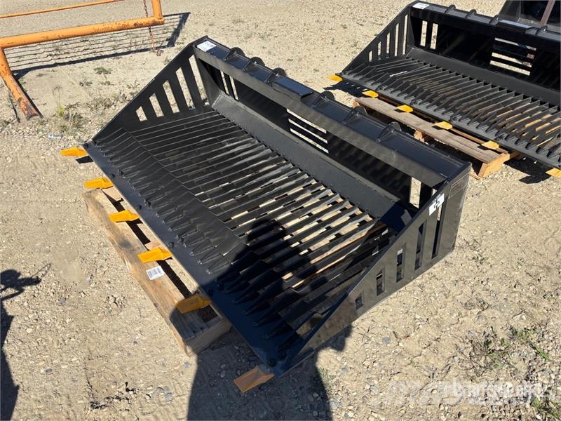 GIYI GY-RB66 66 in Rock Skid Steer Bucket (Unused) Godet