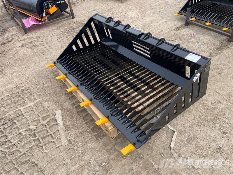 GIYI GY-RB66 66 in Rock Skid Steer Bucket (Unused) Godet