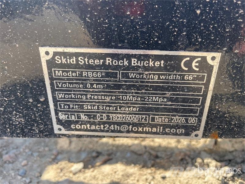 GIYI GY-RB66 66 in Rock bucket (Unused) Drugi deli