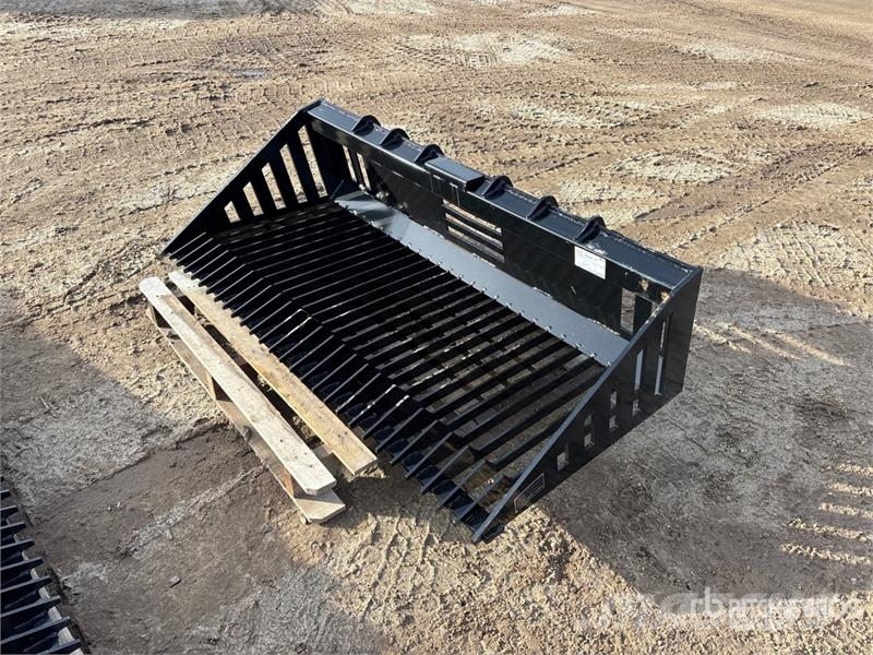  GIYI GY-RB66N 66 in Rock Bucket Without Teeth Skid دلاء