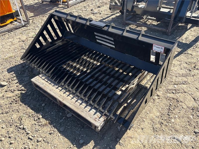 GIYI GY-RB66N 66 in Rock Skid Steer Bucket (Unused Buckets