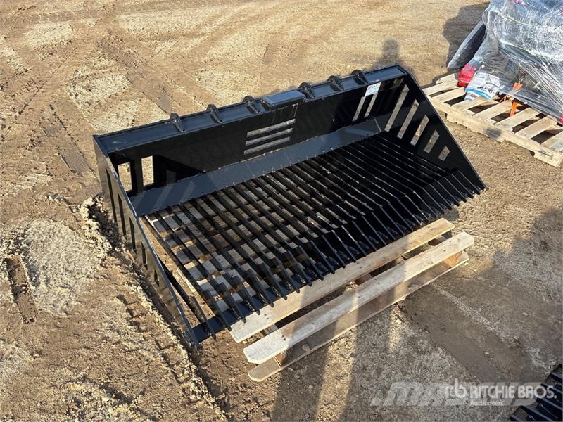  GIYI GY-RB66N 66 in Rock Bucket Without Teeth Skid دلاء