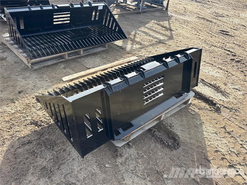  GIYI GY-RB66N 66 in Rock Bucket Without Teeth Skid دلاء