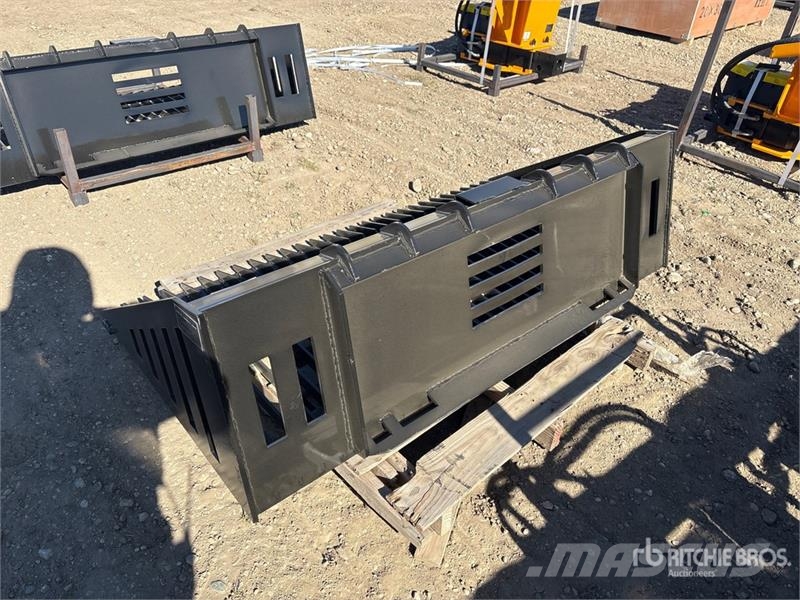 GIYI GY-RB66N 66 in Rock Skid Steer Bucket (Unused Buckets