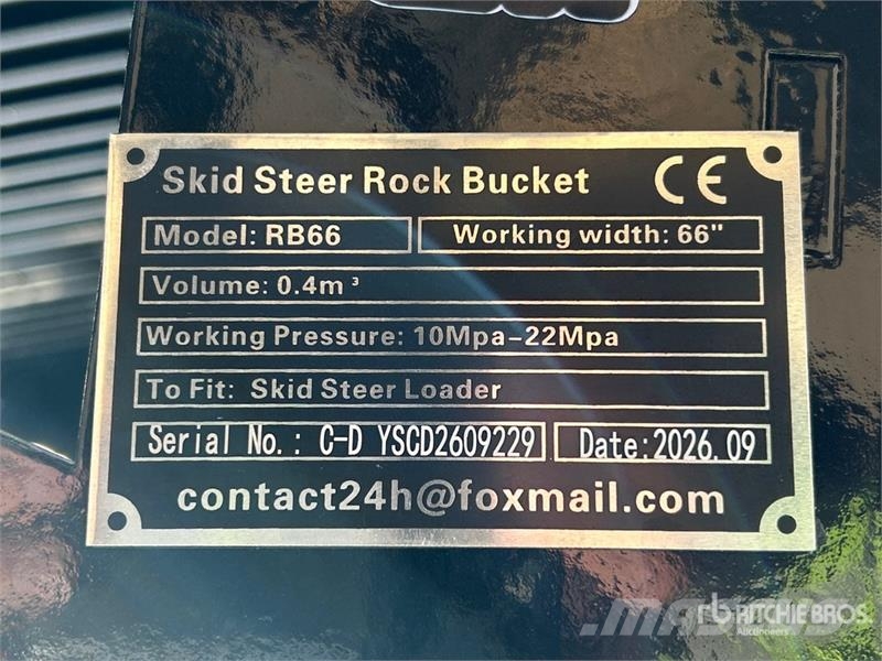 GIYI GY-RB66N 67 in Skeleton Skid Steer Bucket (Un Buckets