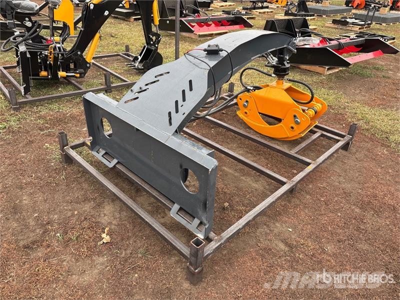 GIYI GY-RG63 47 in 2200 lb Rotating Skid Steer Gra Grabeži