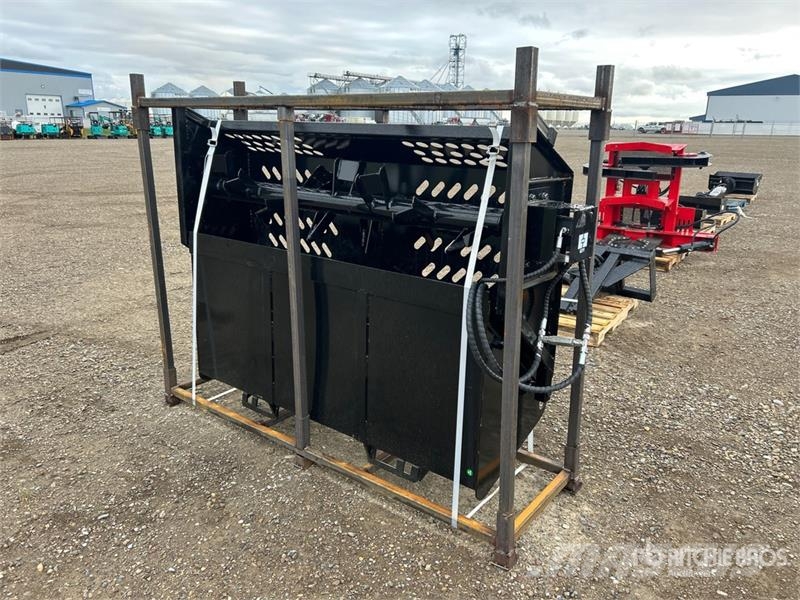 GIYI GY-RR78 72 in Skid Steer Rock Rake (Unused) Drugi deli