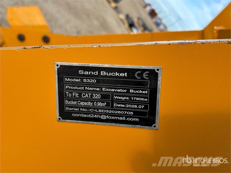 GIYI GY-S320 42 in Skeleton Excavator Bucket - Fit バケット