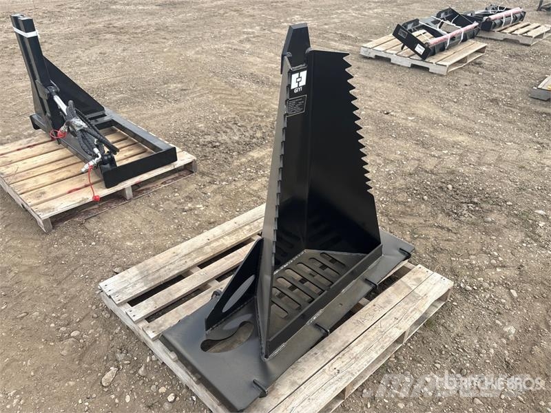  GIYI GY-SBW58 Skid Steer Stump Bucket (Welded Mode Otros componentes