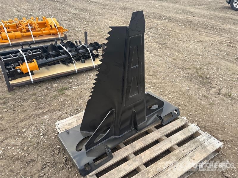  GIYI GY-SBW58 Skid Steer Stump Bucket (Welded Mode Otros componentes