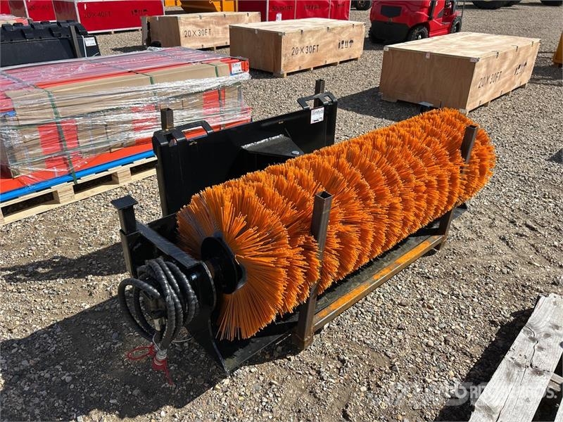 GIYI GY-SE61 61 in Skid Steer Broom (Unused) Süpürgeler