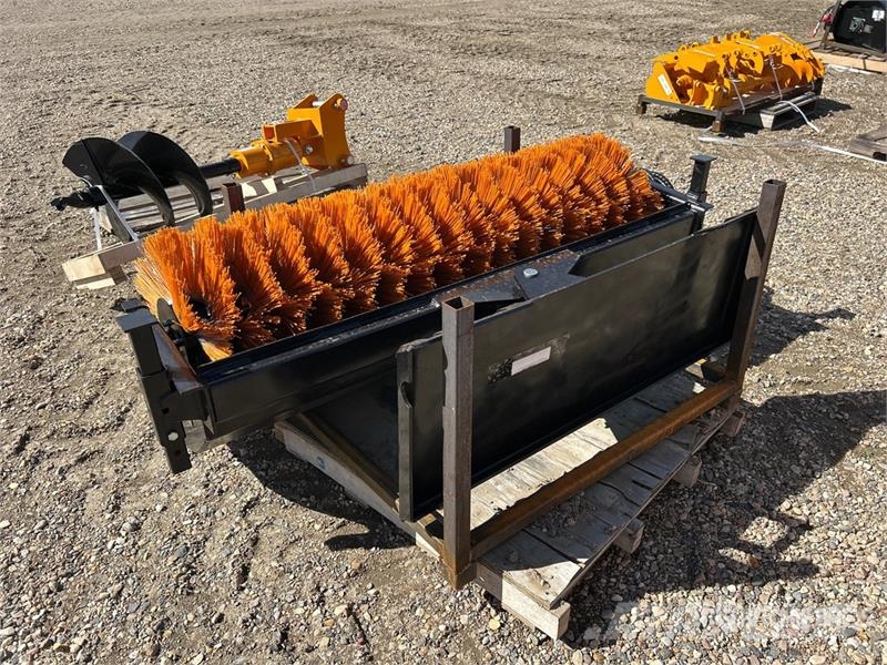 GIYI GY-SE61 61 in Skid Steer Broom (Unused) Süpürgeler
