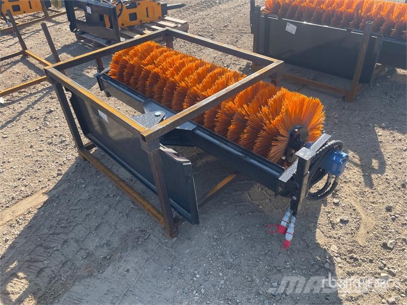 GIYI GY-SE61 61 in Skid Steer Broom (Unused) Süpürgeler
