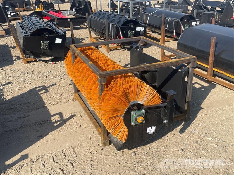 GIYI GY-SE61 61 in Skid Steer Broom (Unused) Süpürgeler
