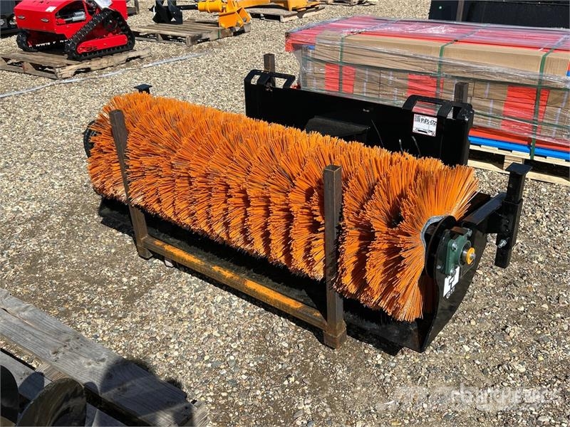 GIYI GY-SE61 61 in Skid Steer Broom (Unused) Süpürgeler