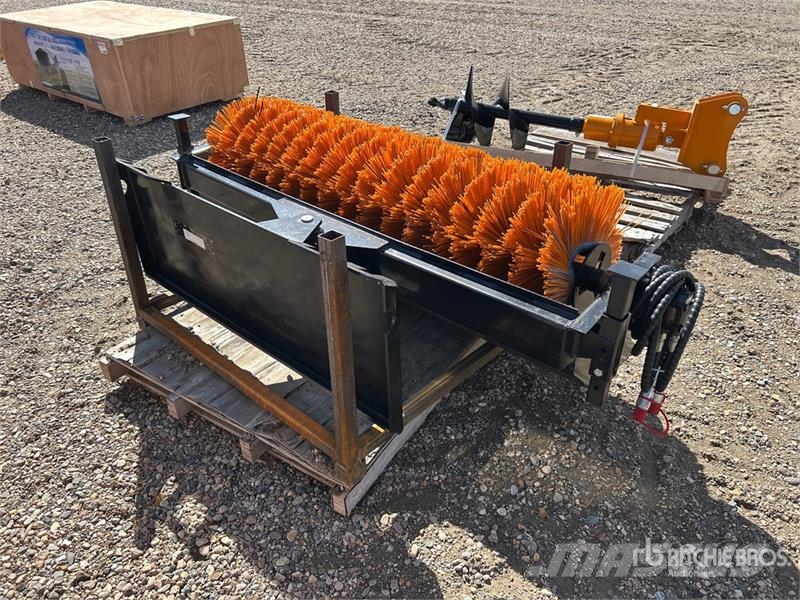 GIYI GY-SE61 61 in Skid Steer Broom (Unused) Süpürgeler
