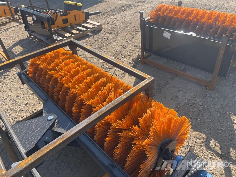 GIYI GY-SE61 61 in Skid Steer Broom (Unused) Süpürgeler