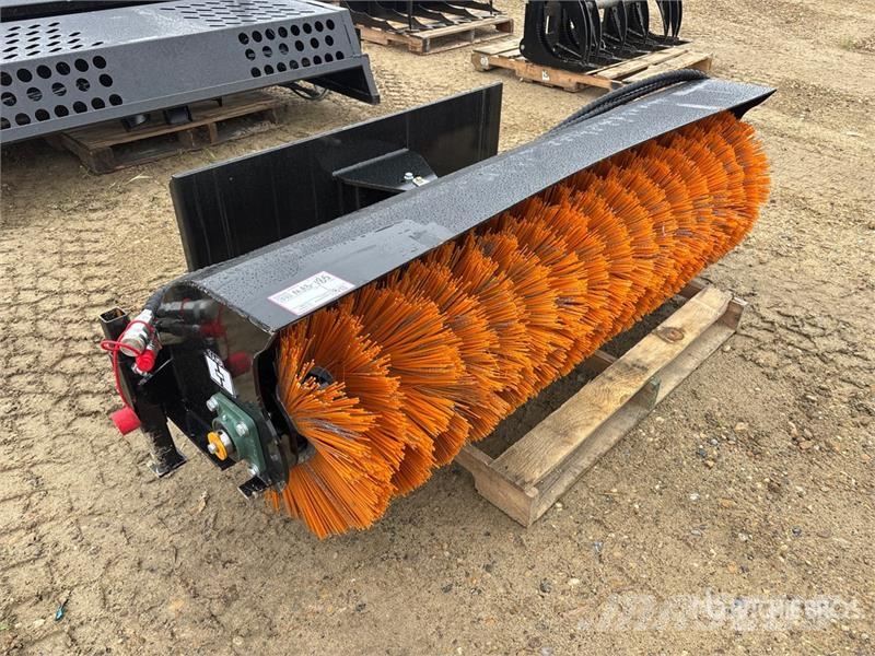 GIYI GY-SE61 61 in Skid Steer Broom (Unused) Süpürgeler