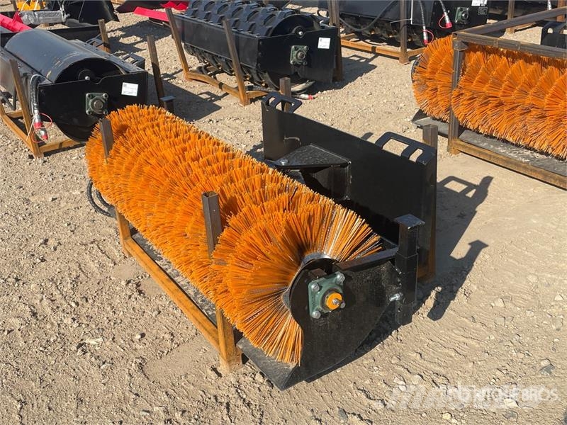 GIYI GY-SE61 61 in Skid Steer Broom (Unused) Süpürgeler