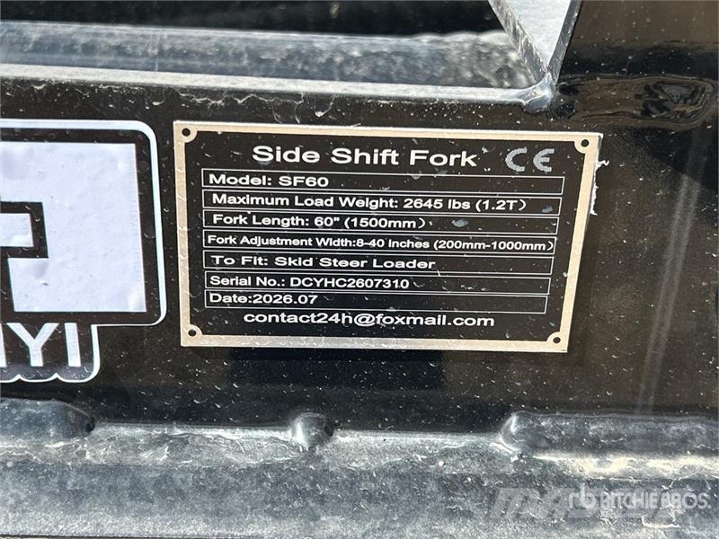 GIYI GY-SF60 59 in Skid Steer Forks (Unused) Vidlica