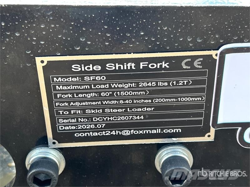 GIYI GY-SF60 59 in Skid Steer Forks (Unused) Vidlica