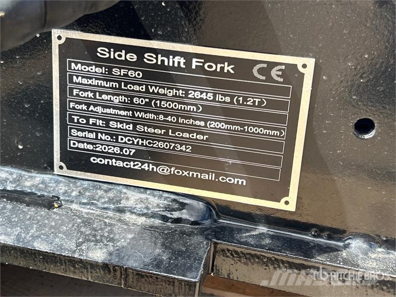 GIYI GY-SF60 59 in Skid Steer Forks (Unused) Vidlica