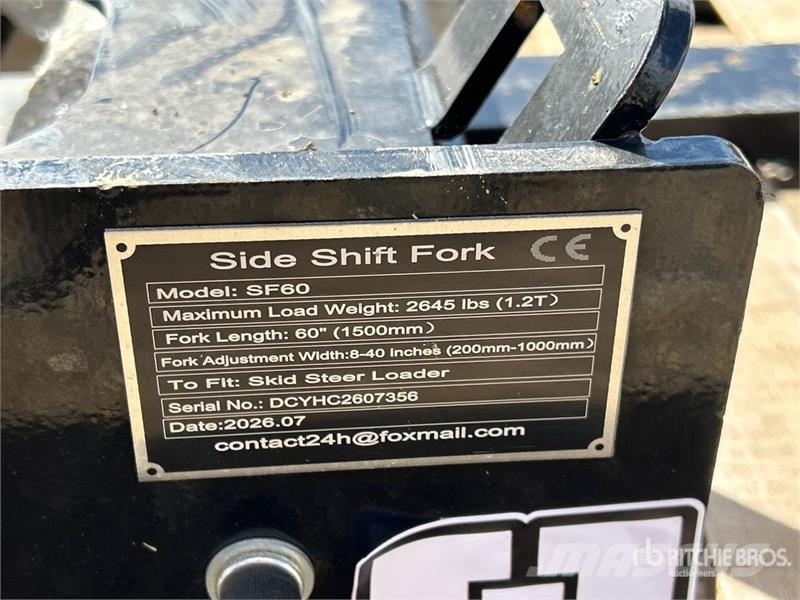 GIYI GY-SF60 59 in Skid Steer Forks (Unused) Vidlica